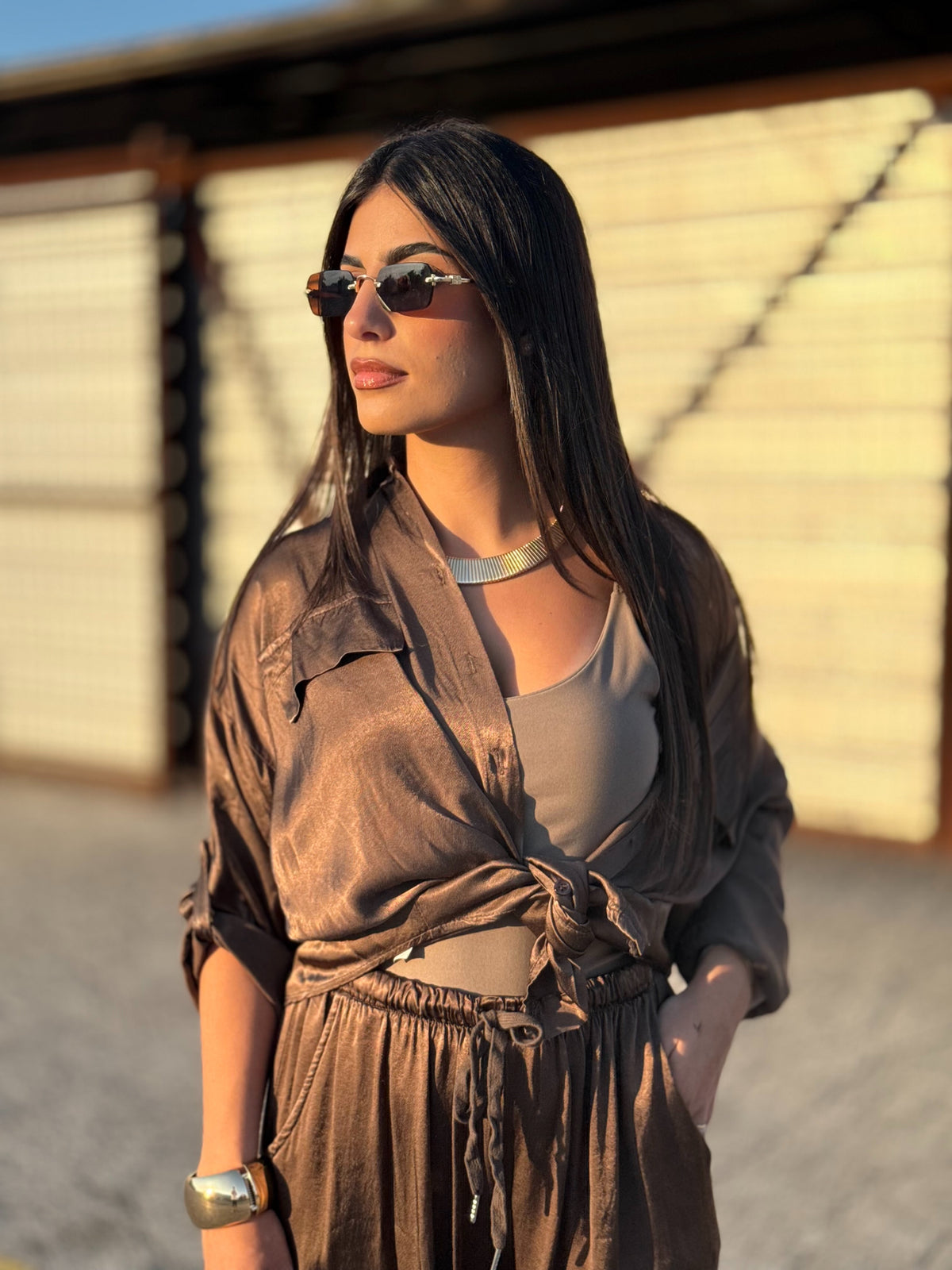 Camicia Satin