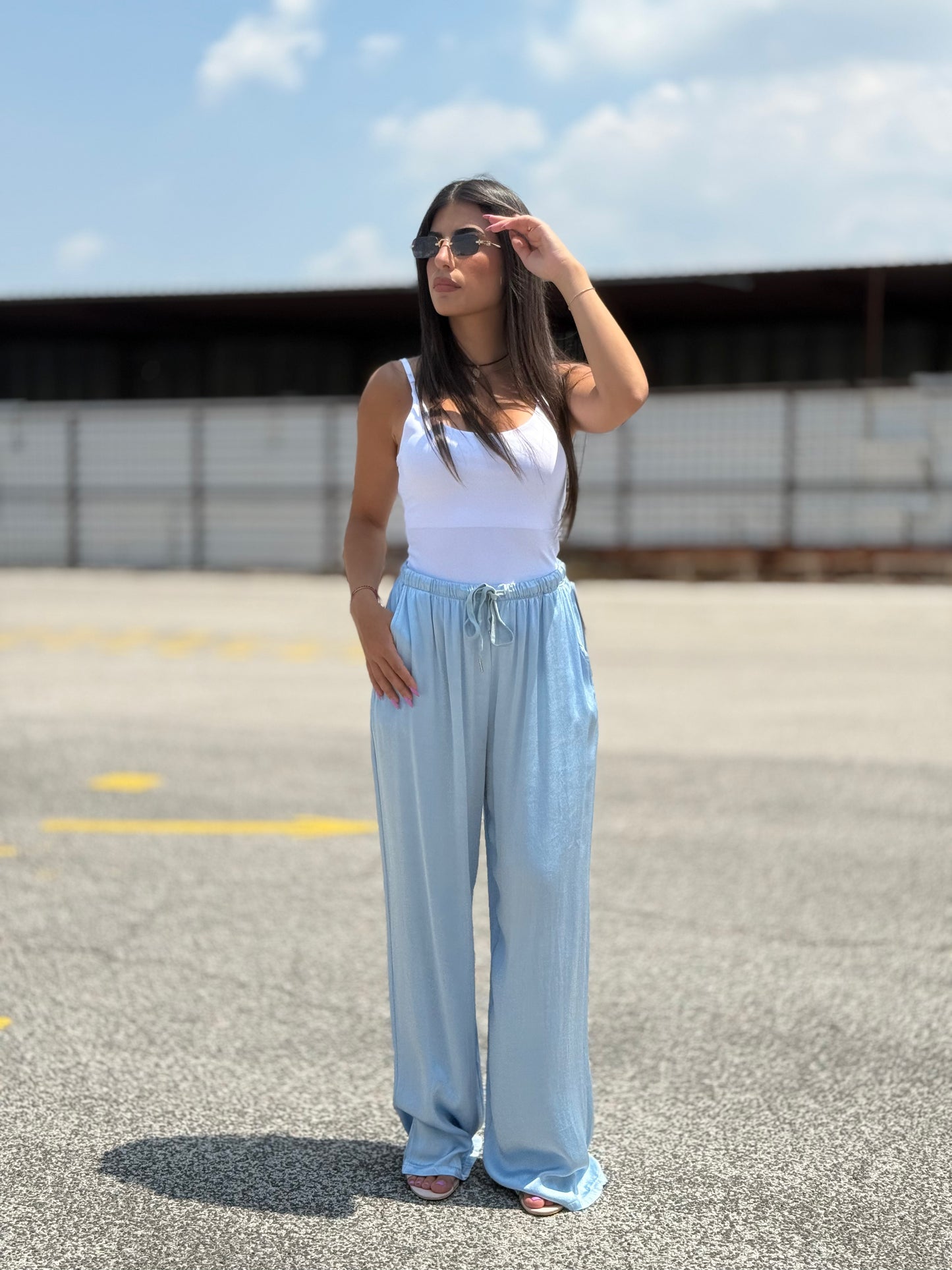 Pantalone Satin
