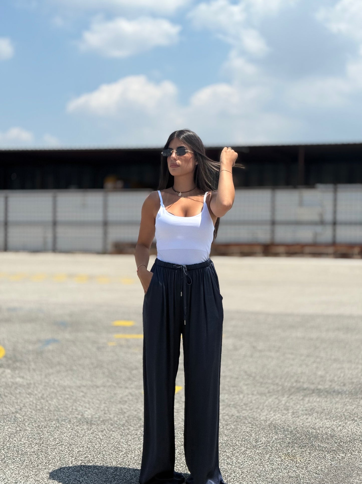 Pantalone Satin