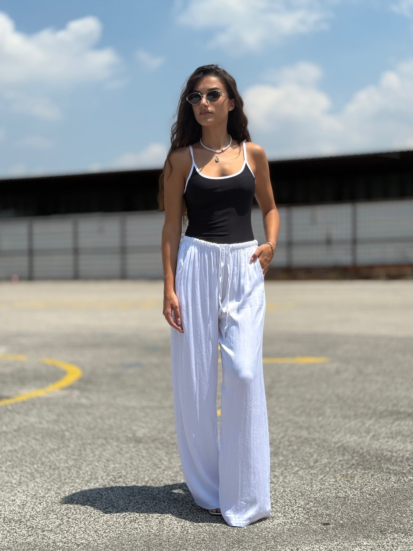 Pantalone Satin