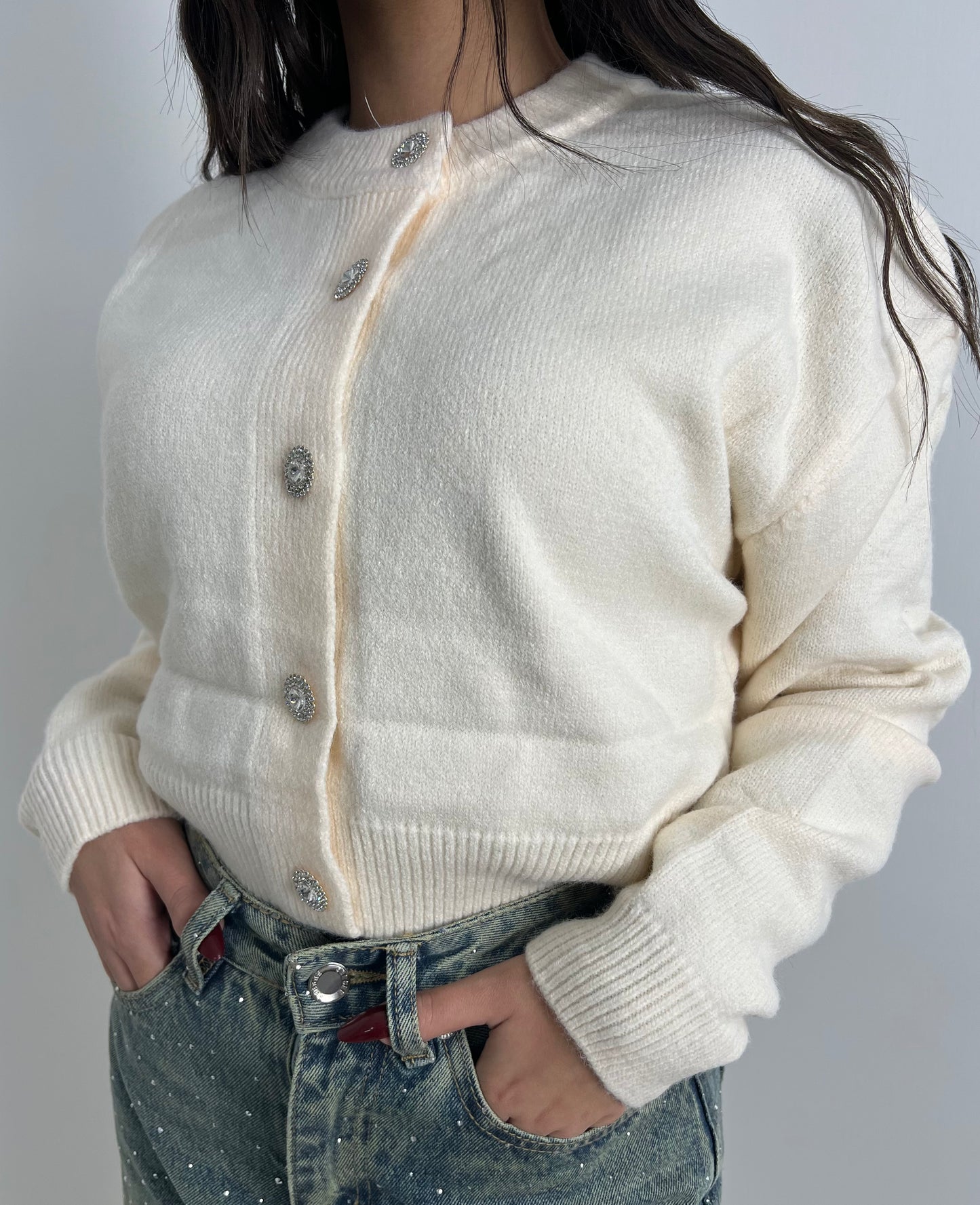 Cardigan Diamante