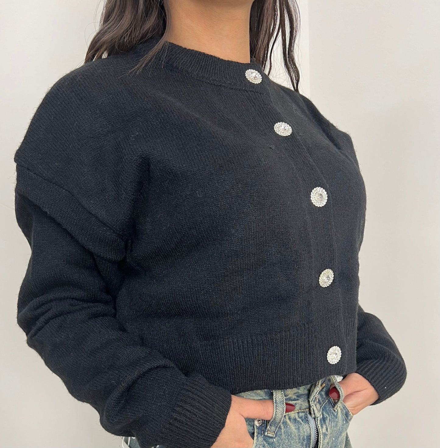 Cardigan Diamante