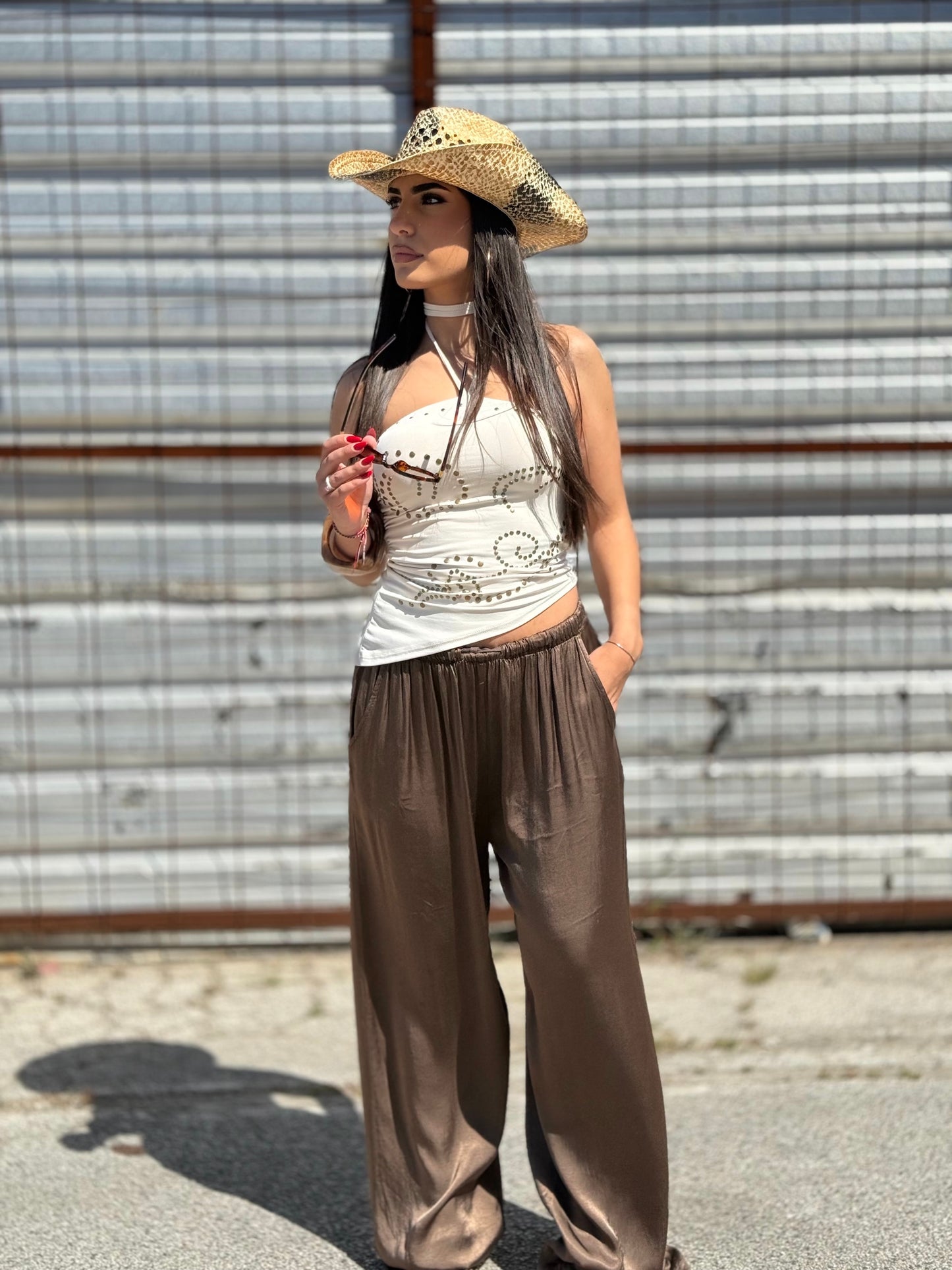 Pantalone Satin