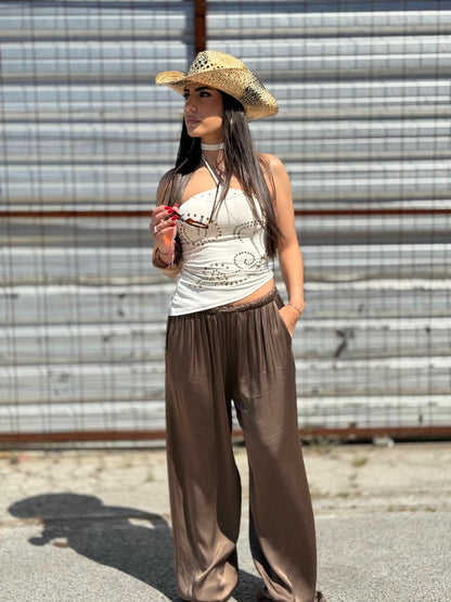 Pantalone Satin