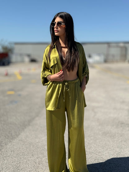Pantalone Satin