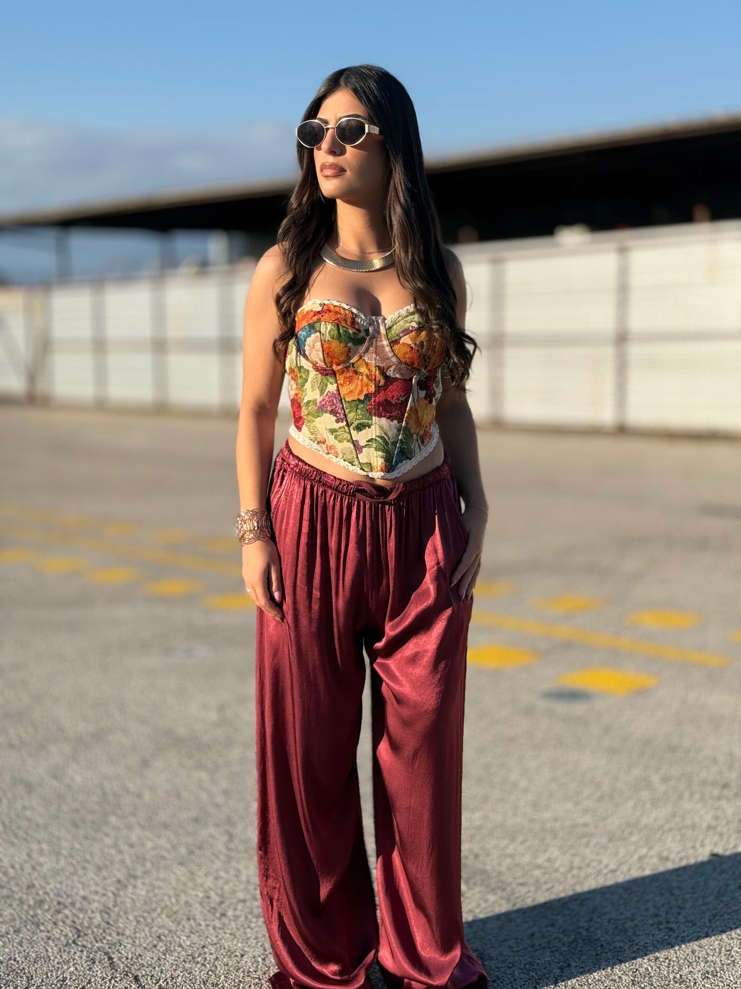 Pantalone Satin