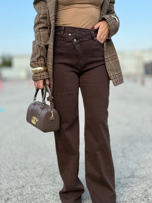 Jeans Incrocio Brown