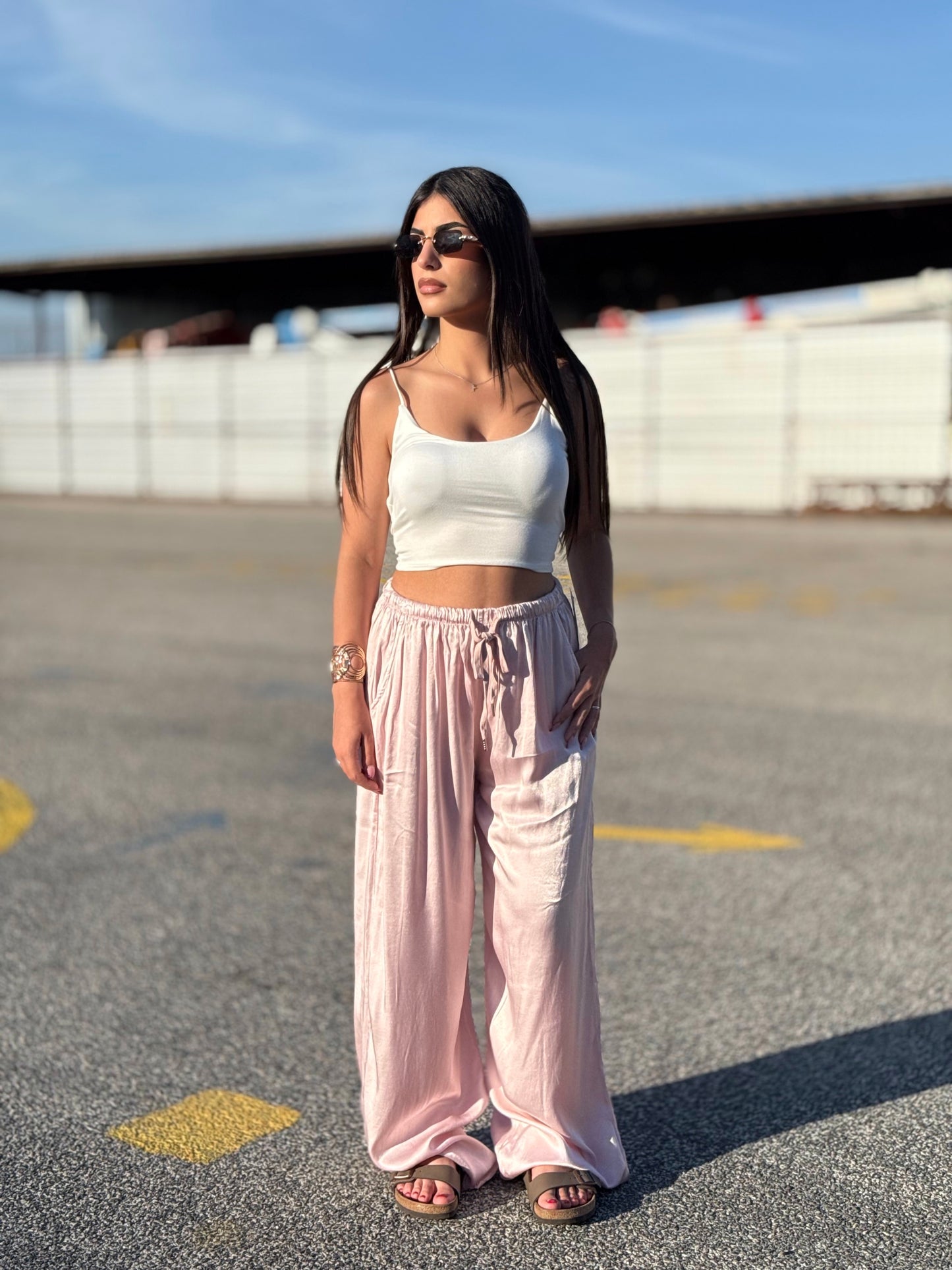 Pantalone Satin