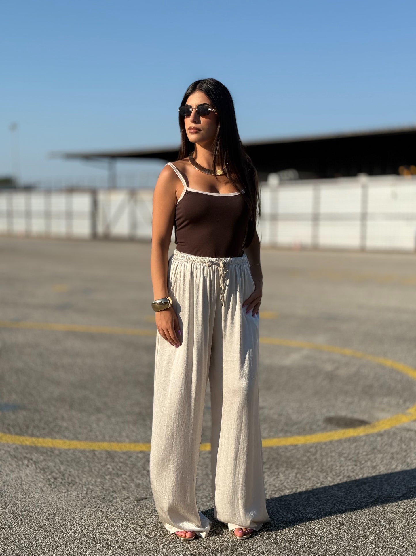 Pantalone Satin