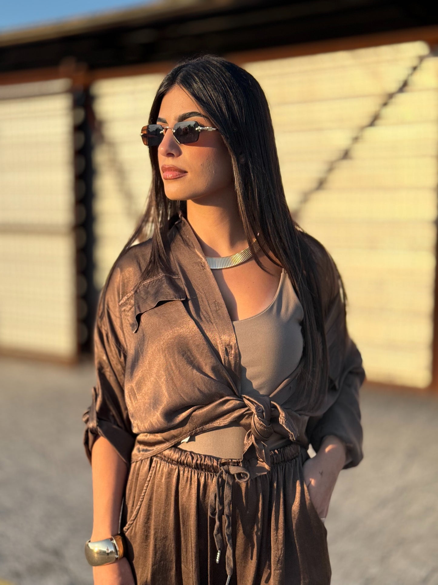 Camicia Satin